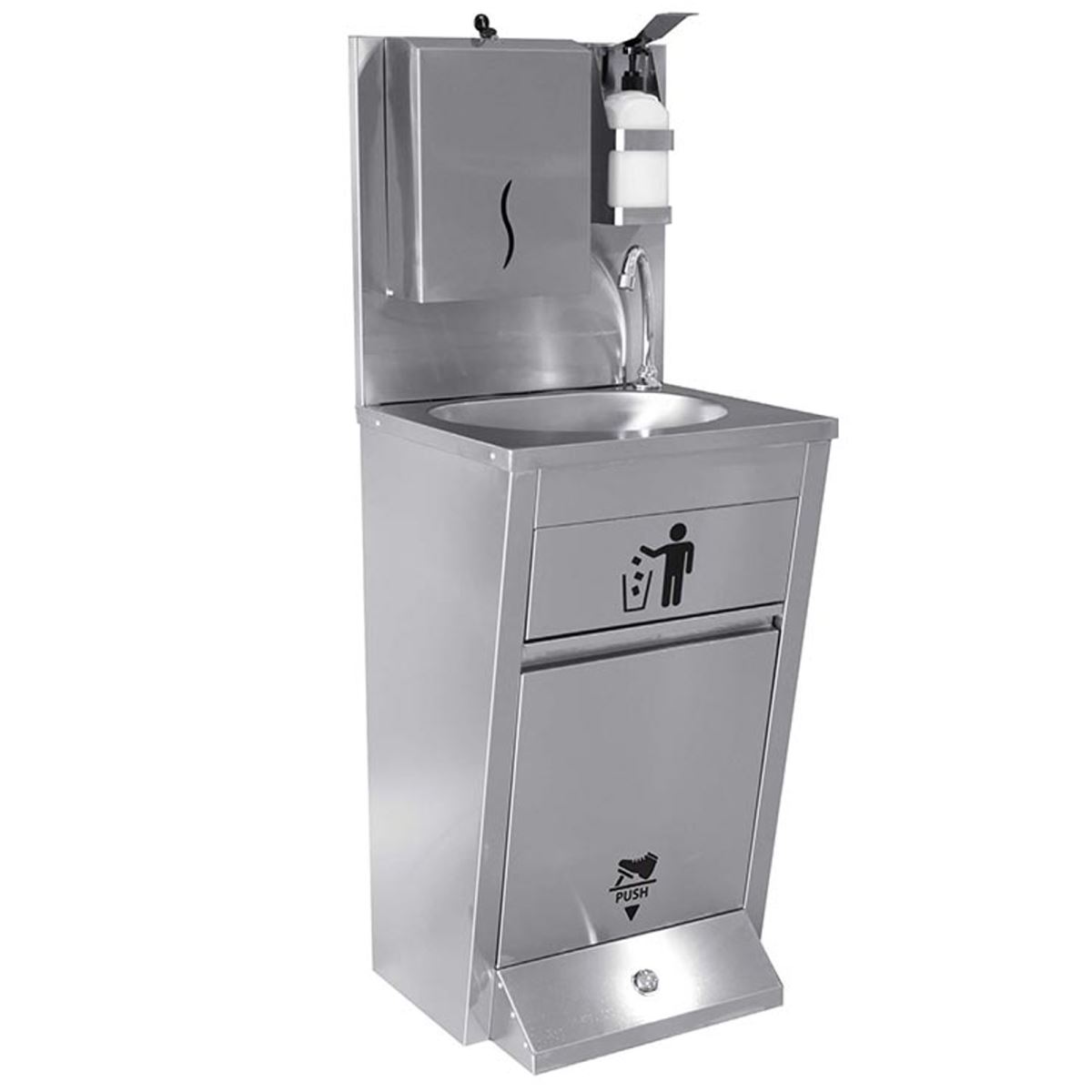 Hand Wash Sink Foot Operated