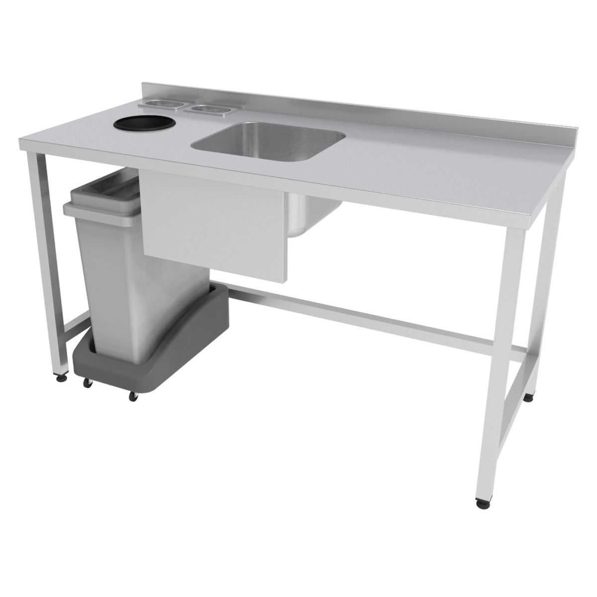 Bar Sink & Waste & Dish & Module