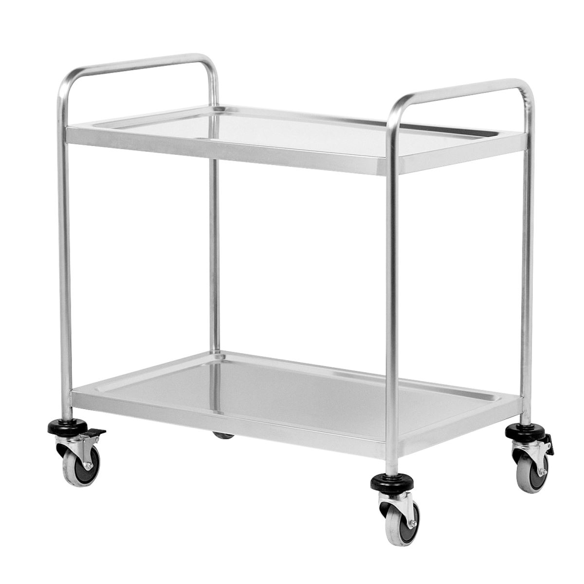 Service Trolley with Intermediater Shelf