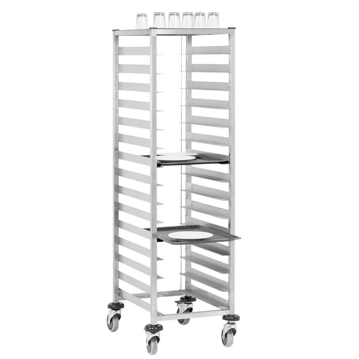 Tray Collecting Trolley (15 Tray)